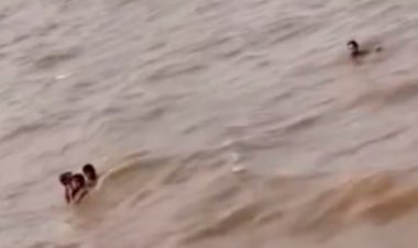 Herói da Orla: dono de restaurante salva três crianças de afogamento no Rio Amazonas, em Macapá