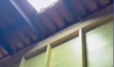 Telhado de escola desaba e atinge aluno na Vila do Sucuriju, no Município de Amapá